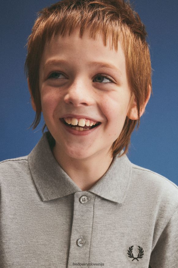 Otroška teniška majica Fred Perry Back zaslon