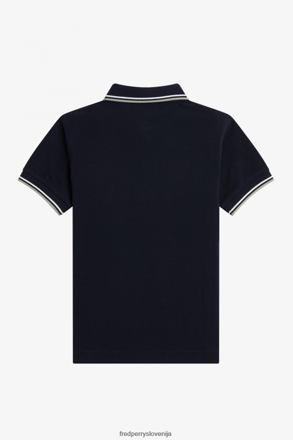 Detajli Fred Perry otroške majice z dvojno konico