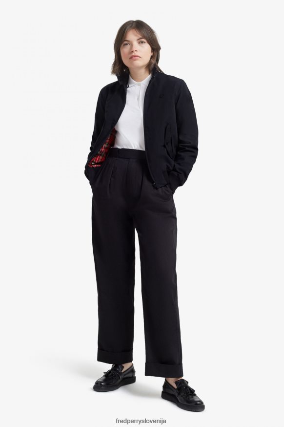 Detajl gumbov in šiva Fred Perry Harrington jakna - detajl gumbov