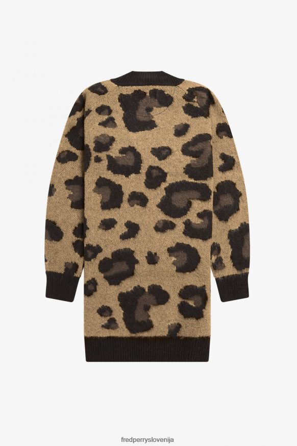 Fred Perry leopard obleka - kombiniranje stila