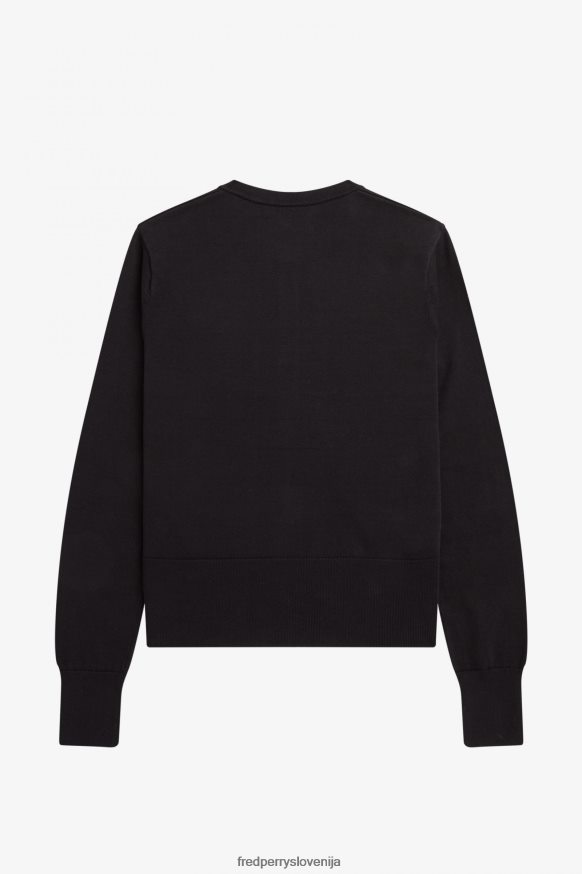 Fred Perry kardigan - detajl vezenja