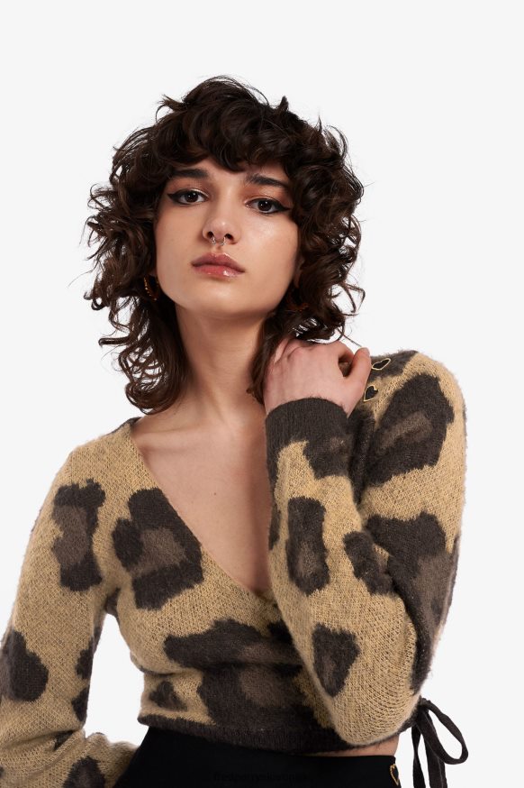 Fred Perry leopard jopica - kombiniranje