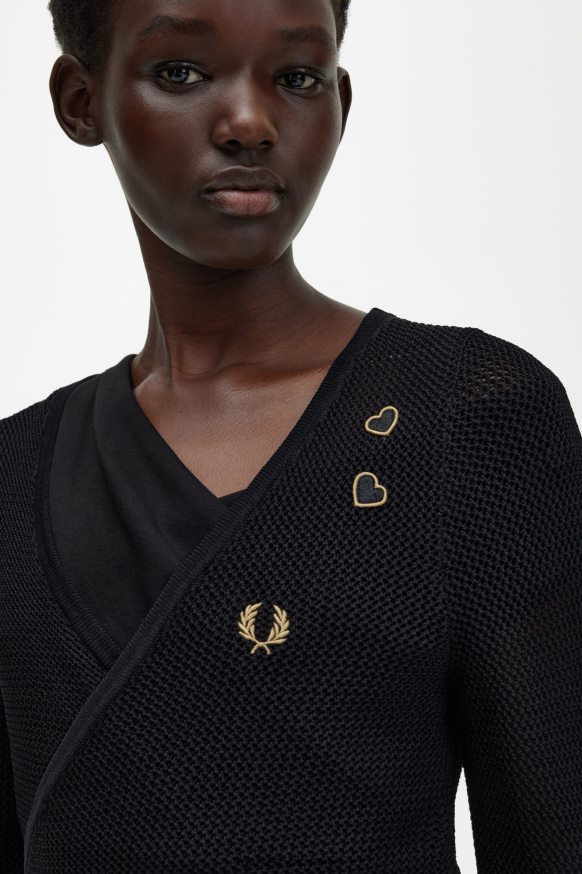 Podrobnosti o materialu Fred Perry Cardigan