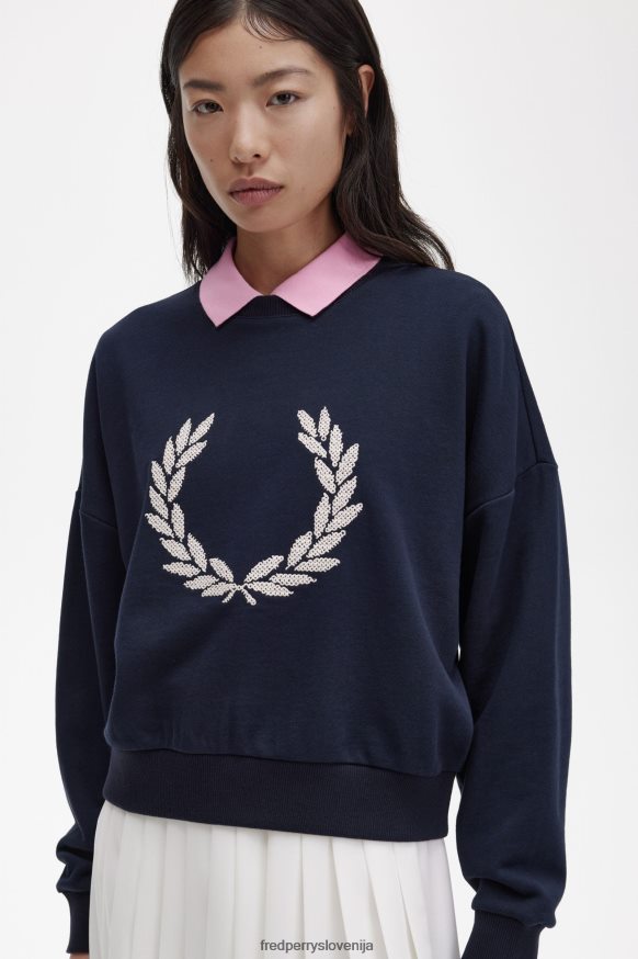 Podrobnosti o puloverju Fred Perry