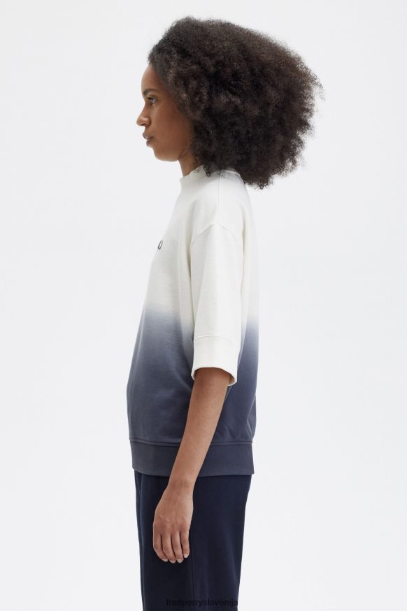 Podrobno izvoz Fred Perry Fred Perry ombre jopica ekru - detajl